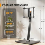 Rolling TV Stand with Power Outlet