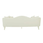 Naya Velvet Sofa - 96W x 36.2D x 34.3H - 96W x 36.2D x 34.3H