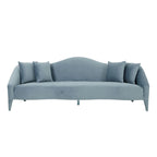 Naya Velvet Sofa - 96W x 36.2D x 34.3H - 96W x 36.2D x 34.3H