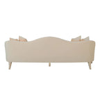 Naya Velvet Sofa - 96W x 36.2D x 34.3H - 96W x 36.2D x 34.3H
