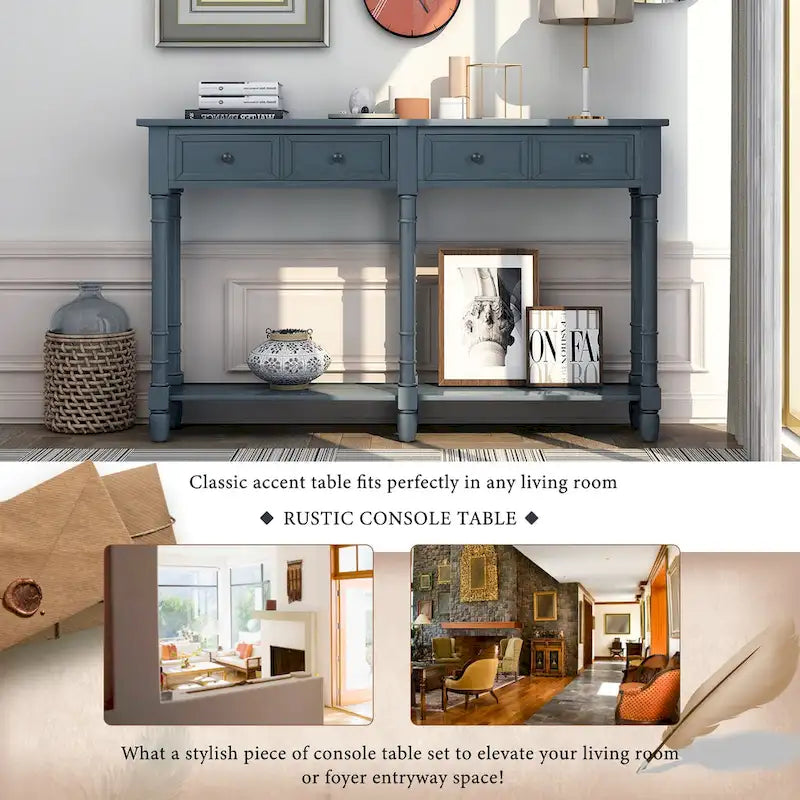 Sofa Table Easy Assembly